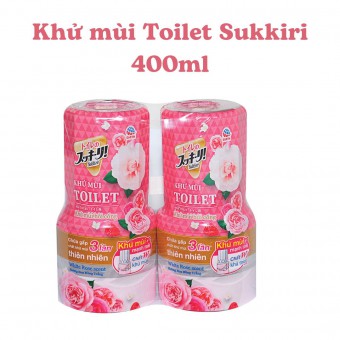 Sáp Khử mùi Toilet Sukkiri 400ml